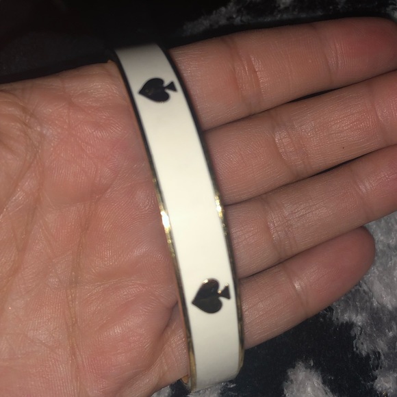 Kate Spade Bangle bracelet • white/gold • - Picture 3 of 5
